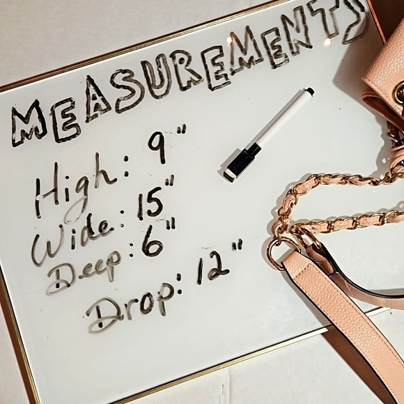 Unbranded Pink Shoulder Bag With Chain Straps - Picture 12 of 14